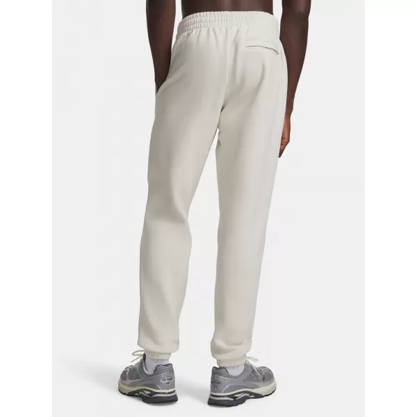  Pantaloni de trening pentru bărbați UNDER ARMOUR ICON FLEECE JOGGER 1373882-110 ALB 