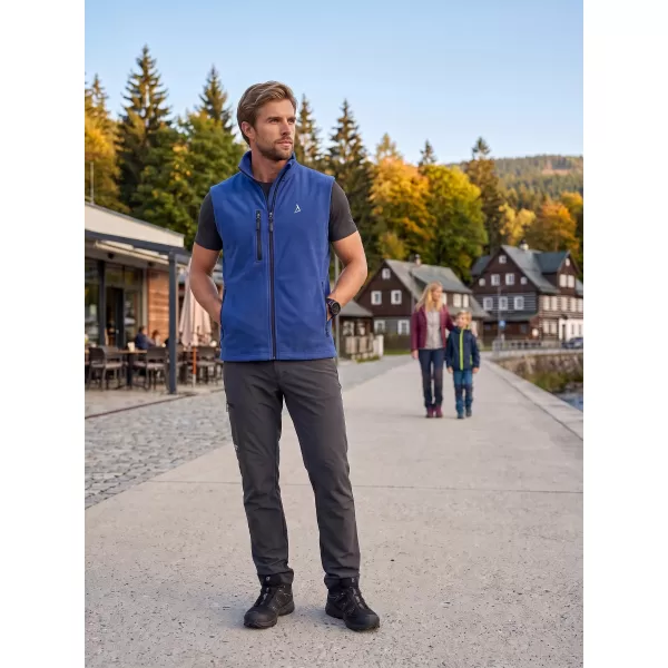  Vestă din lână pentru bărbați ALTISPORT ALM002525 ALBASTRU REGAL 