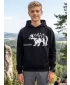 Hanorac pentru copii ALTISPORT ALM193422 NEGRU