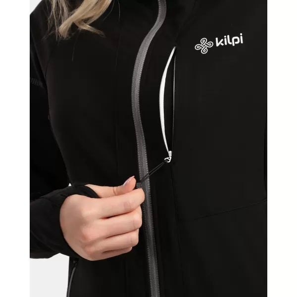  Jachetă softshell pentru femei KILPI BALEO-W 1L0114KI NEGRU 