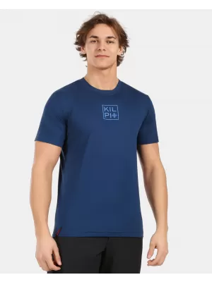 Tricou funcțional pentru bărbați KILPI LISMAIN-M 1M0302KI ALBASTRU ÎNCHIS