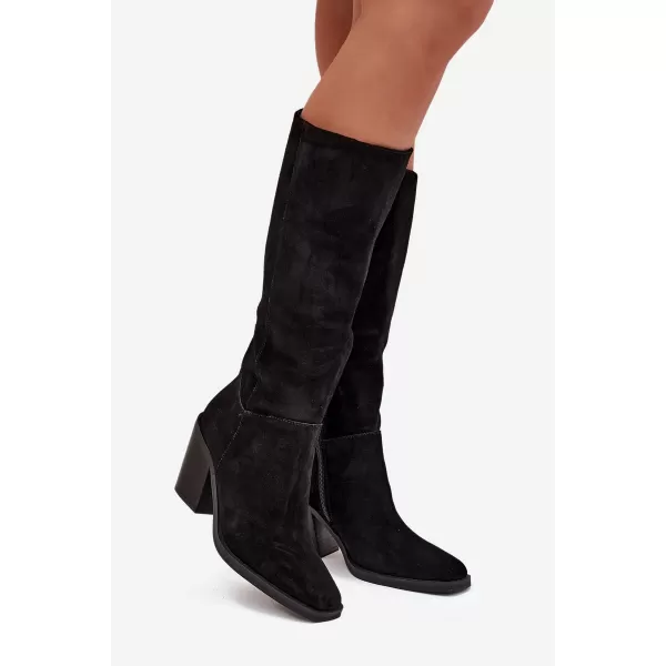  Cizme de dama BOTO 2704 NEGRU 