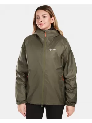 Jacheta hardshell KILPI JALUU-U 1U0180KI VERDE ÎNCHIS