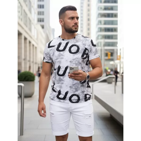  Tricou pentru bărbați DSTREET RX5669 NEGRU 