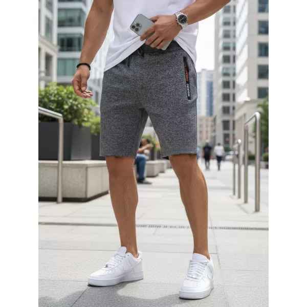  Pantaloni scurți pentru bărbați DSTREET SX2229 GRI ÎNCHIS 