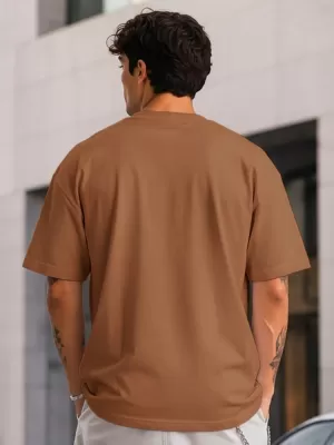 Tricou pentru bărbați DSTREET RX5685 CARAMEL