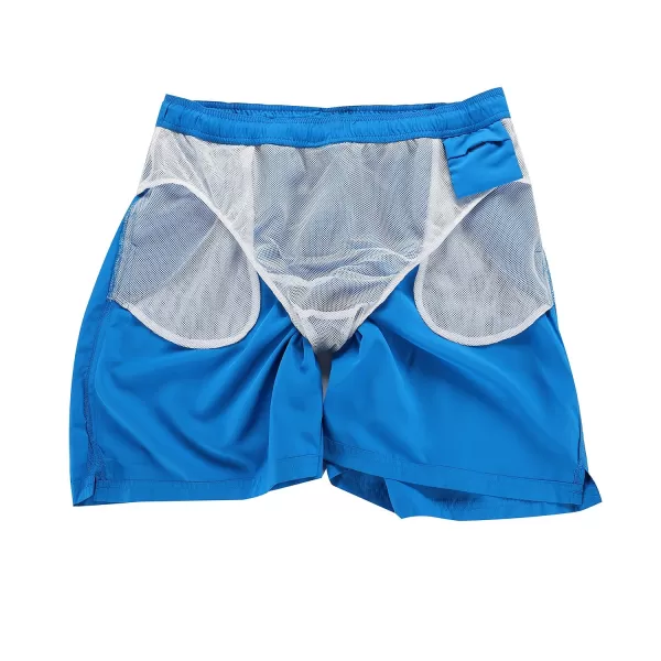  Pantaloni scurți sport pentru bărbați ALPINE PRO JERAN 2 LIMONADA ALBASTRU ELECTRIC 