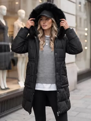Geaca de dama DSTREET TY5824 NEGRU