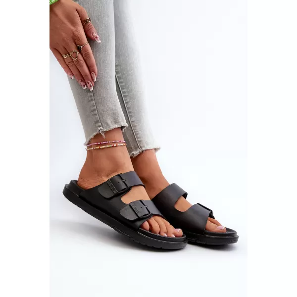  Papuci de damă BIG STAR SHOES NN274A750 NEGRU 