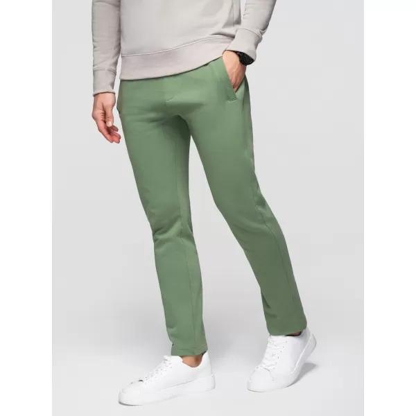  Pantaloni de trening pentru bărbați OMBRE OM-PABS-0304 VERDE 