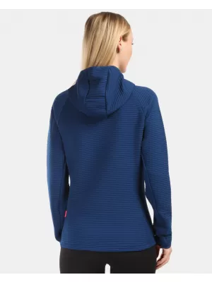 Hanorac de damă din fleece KILPI TANALI-W 1L0202KI ALBASTRU ÎNCHIS