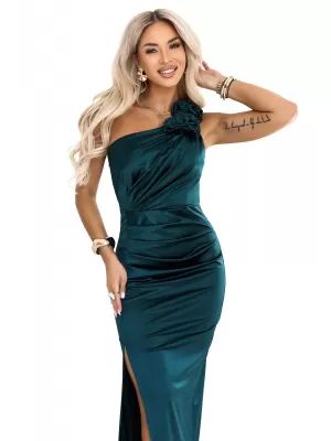 Rochie de femei NUMOCO 580-7 VERDE STICLA