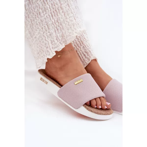  Papuci de damă BIG STAR SHOES RR274A105 ROZ 