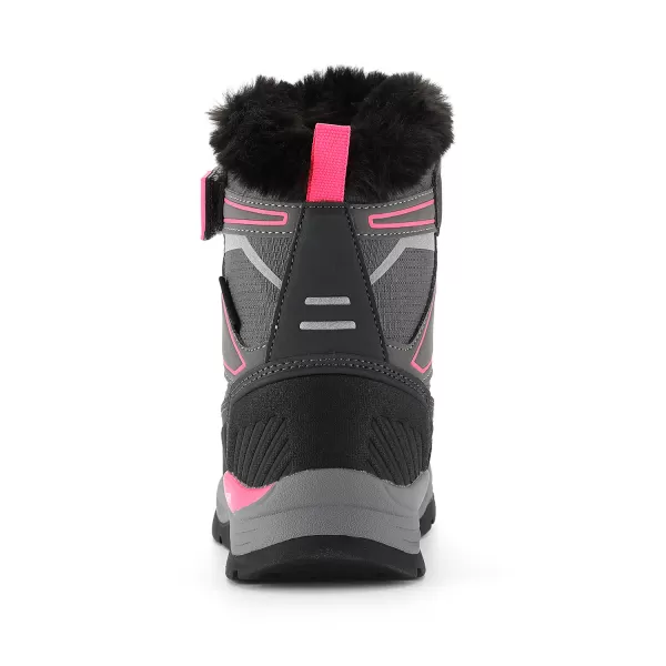  Pantofi de iarna pentru copii ALPINE PRO ERABO STRĂLUCIRE ROZ 