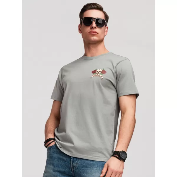  Tricou pentru bărbați OMBRE OM-TSPT-0257 GRI 