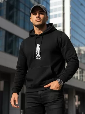 Hanorac pentru bărbați DSTREET NX0062B-BK NEGRU