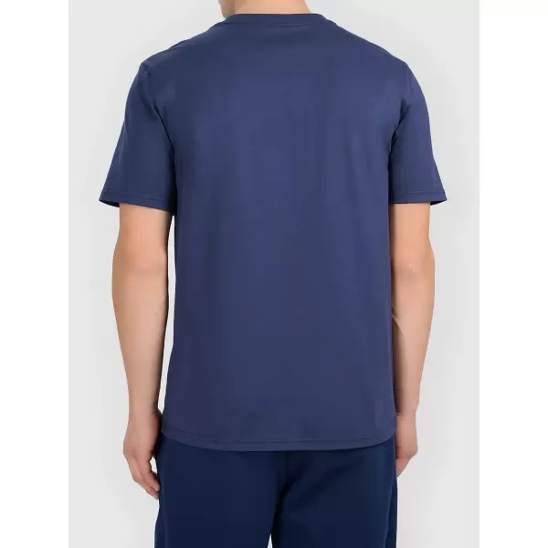  Tricou funcțional pentru bărbați 4F WAW25TFTSM1526 DENIM 