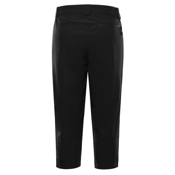  Pantaloni capri pentru bărbați ALPINE PRO WEDER 2 NEGRU 