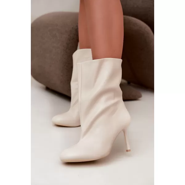  Pantofi de dama BOTO LQ-169 CREMĂ 