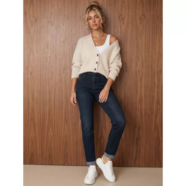  Pantaloni de dama DSTREET UY3249 ALBASTRU ÎNCHIS 