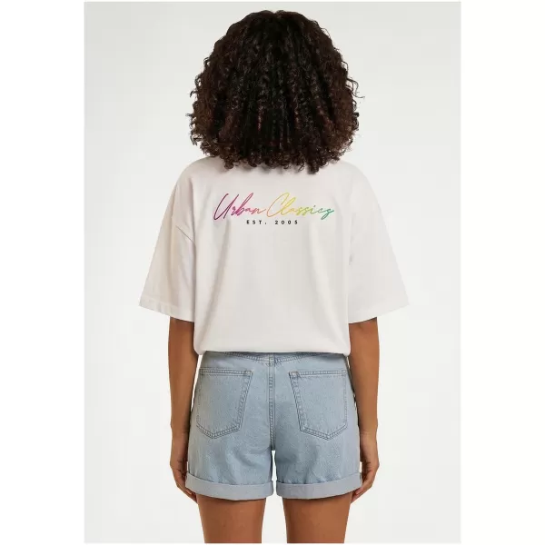  Tricou de damă URBAN CLASSICS TB8754 ALB 