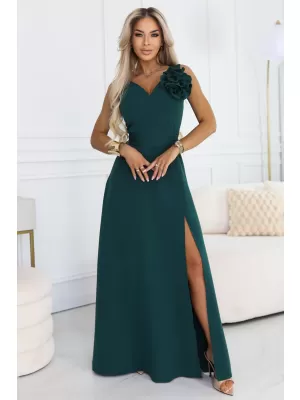Rochie NUMOCO 669-1 VERDEAȚĂ DE STICLĂ