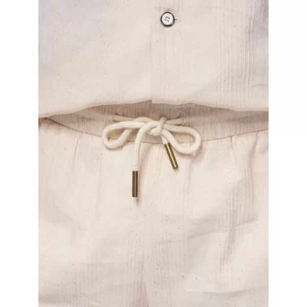  Pantaloni scurți pentru bărbați OMBRE OM-SRCS-0209 CREMĂ 