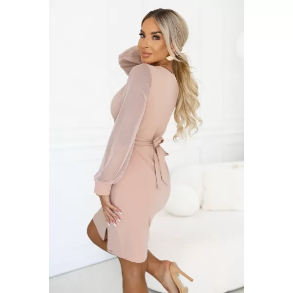  Rochie NUMOCO 674-3 BEJ 