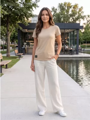 Tricou de damă ALTISPORT NP/ALWST26001 NISIP