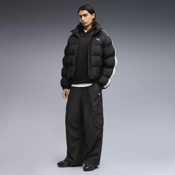  Pantaloni pentru bărbați PUMA ESS EXTREME CARGO PANTS WOVEN OP 63676901 PUMA NEGRU 