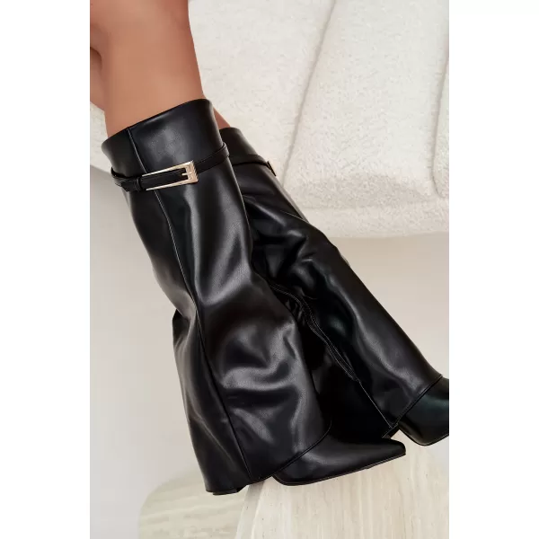  Cizme de dama BOTO 7692A NEGRU 