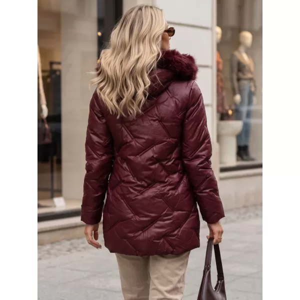 Geaca de dama DSTREET TY5813 BURGUNDIA 