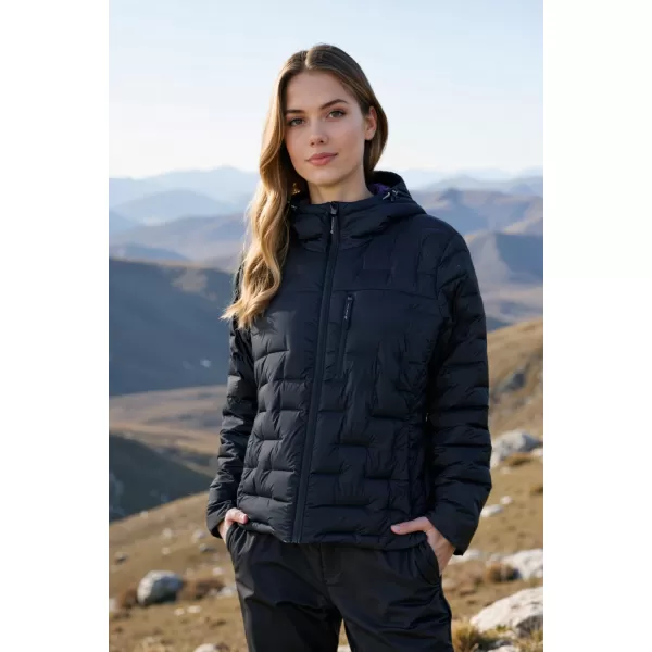  Jachetă ultrauşoară de iarnă pentru femei ALPINE PRO ROGITA 3 OCEAN LUMINAT DE LUNĂ 