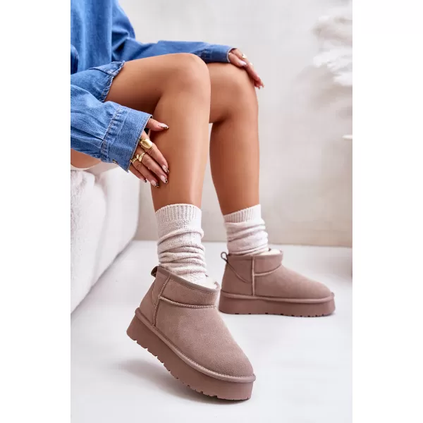  Pantofi de dama BOTO W5828 KAKI 