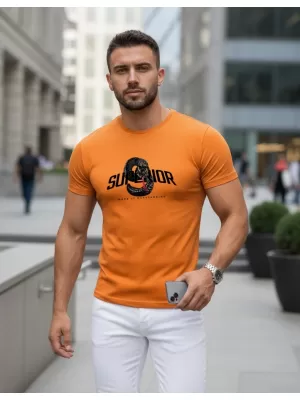 Tricou pentru bărbați DSTREET NX5019R-OR PORTOCALE