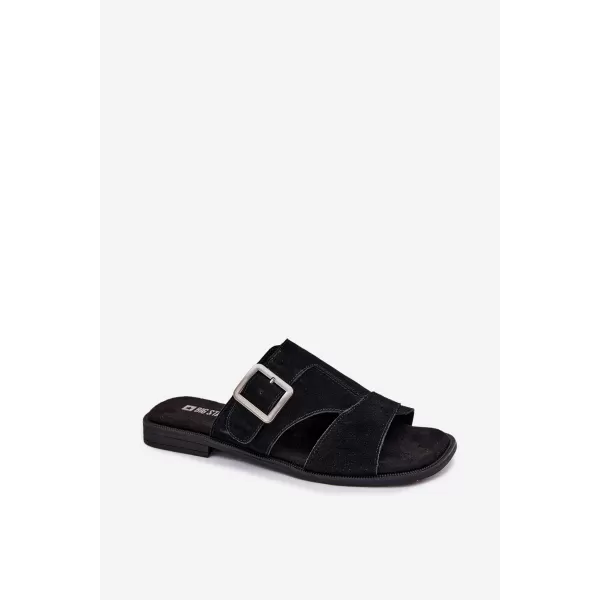  Papuci de damă BIG STAR SHOES TT274477 NEGRU 