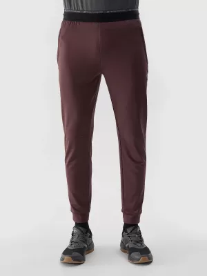 Pantaloni pentru bărbați 4F WAW25TTROM1251 MARO ÎNCHIS