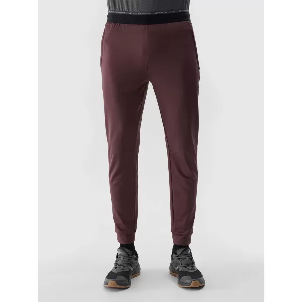  Pantaloni pentru bărbați 4F WAW25TTROM1251 MARO ÎNCHIS 