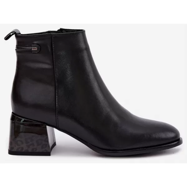  Botine de dama BOTO 26BT24-398 NEGRU 