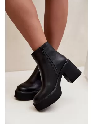 Botine de dama BOTO 5303 NEGRU