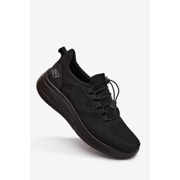  Adidași pentru bărbați BOTO Z1551 NEGRU 