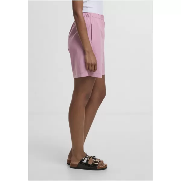  Pantaloni scurți de damă URBAN CLASSICS TB8180 ROZ PRAF 