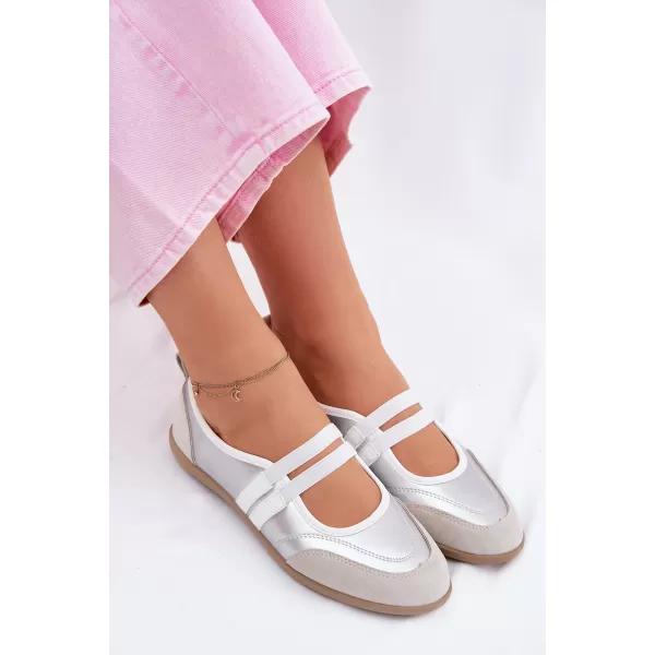  Balerini de dama BOTO 22-383 ARGINT 