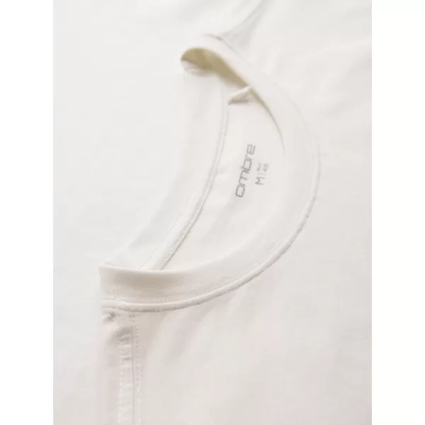  Tricou pentru bărbați OMBRE OM-TSPT-0259 ALB 