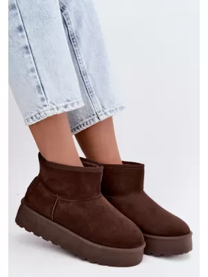 Pantofi de dama BIG STAR SHOES UU274223 UMBRE MARO/BEJ