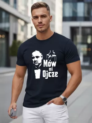 Tricou pentru bărbați DSTREET NX5145R-NY ALBASTRU ÎNCHIS