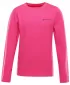 Tricou pentru copii cu uscare rapidă ALPINE PRO LOUSO STRĂLUCIRE ROZ