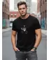 Tricou pentru bărbați DSTREET NX0128R-BK NEGRU