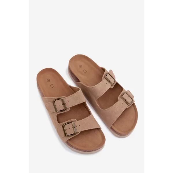  Papuci de damă BOTO 2832 KAKI 