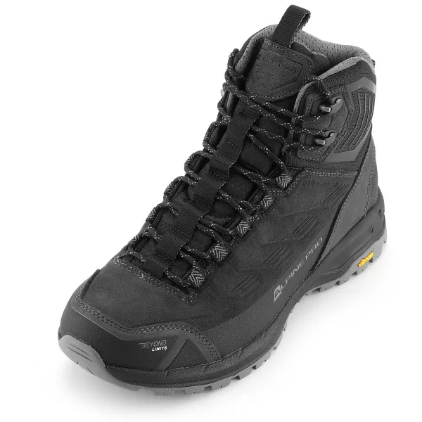  Pantofi de exterior ALPINE PRO KERELE GRI ÎNCHIS ADEVĂRAT 